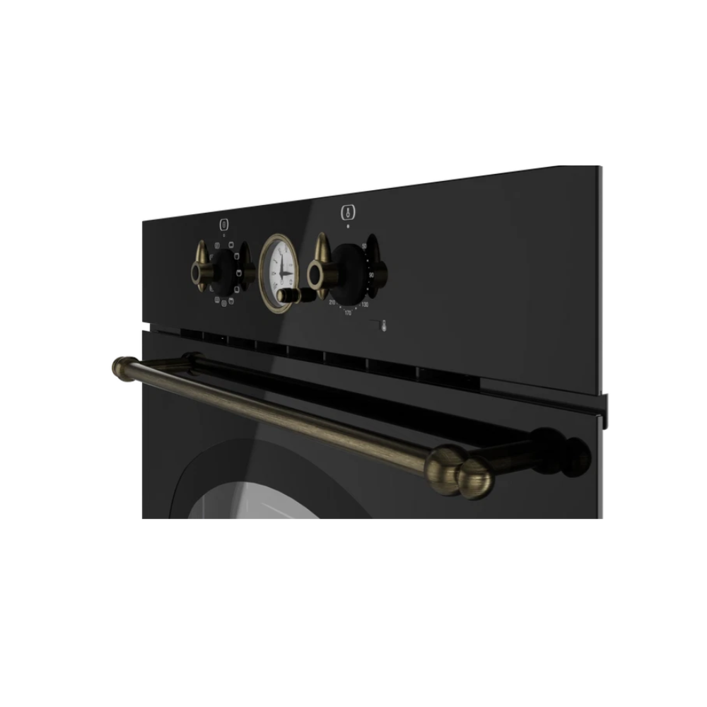 TEKA HRB 6300 AT RUSTİK SERİ 70LT. 9 FONKSİYON MULTİFONKSİYONEL FIRIN ANTRASİT BRASS