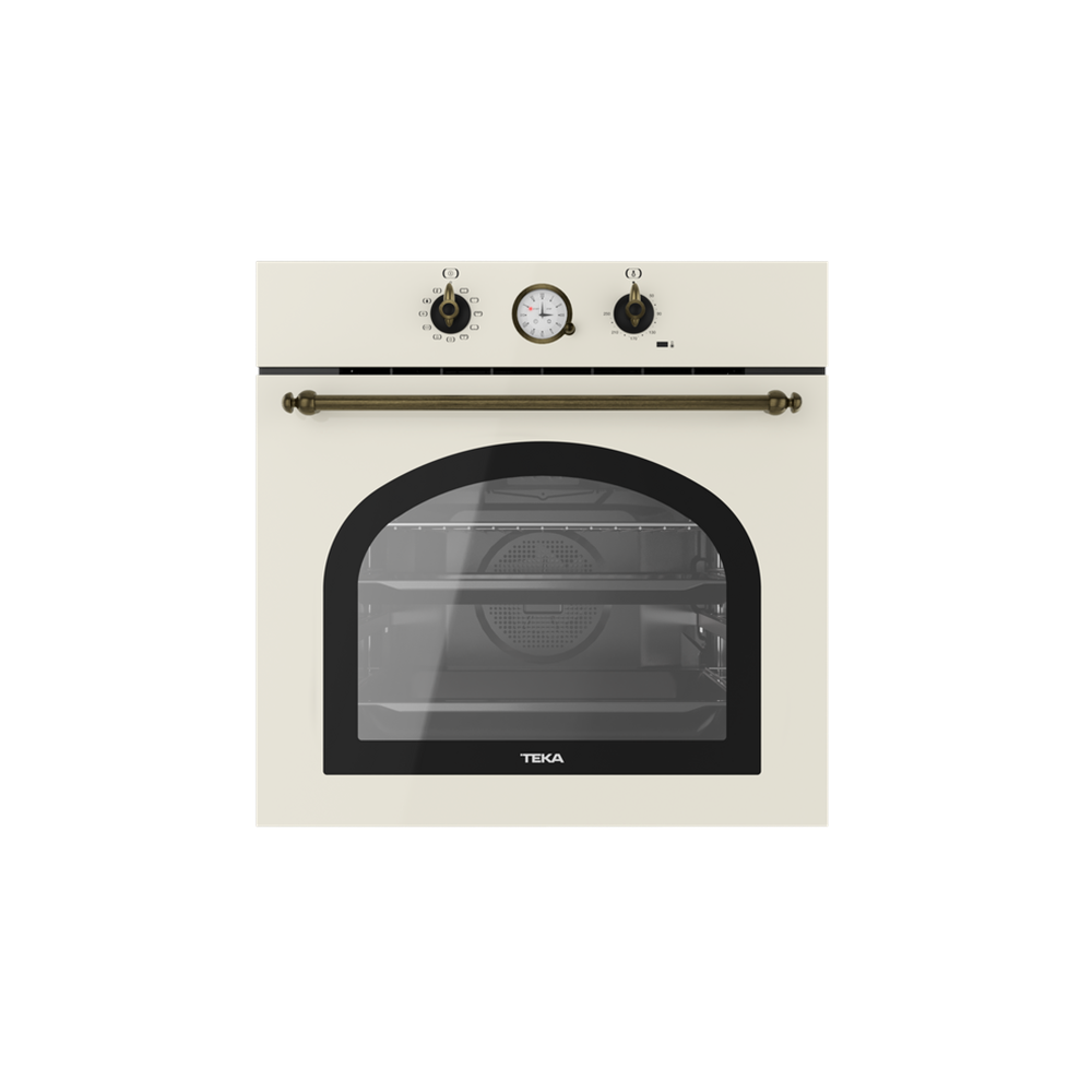 TEKA HRB 6300 VN RUSTİK SERİ 70LT. 9 FONKSİYON MULTİFONKSİYONEL FIRIN VANILLA BRASS