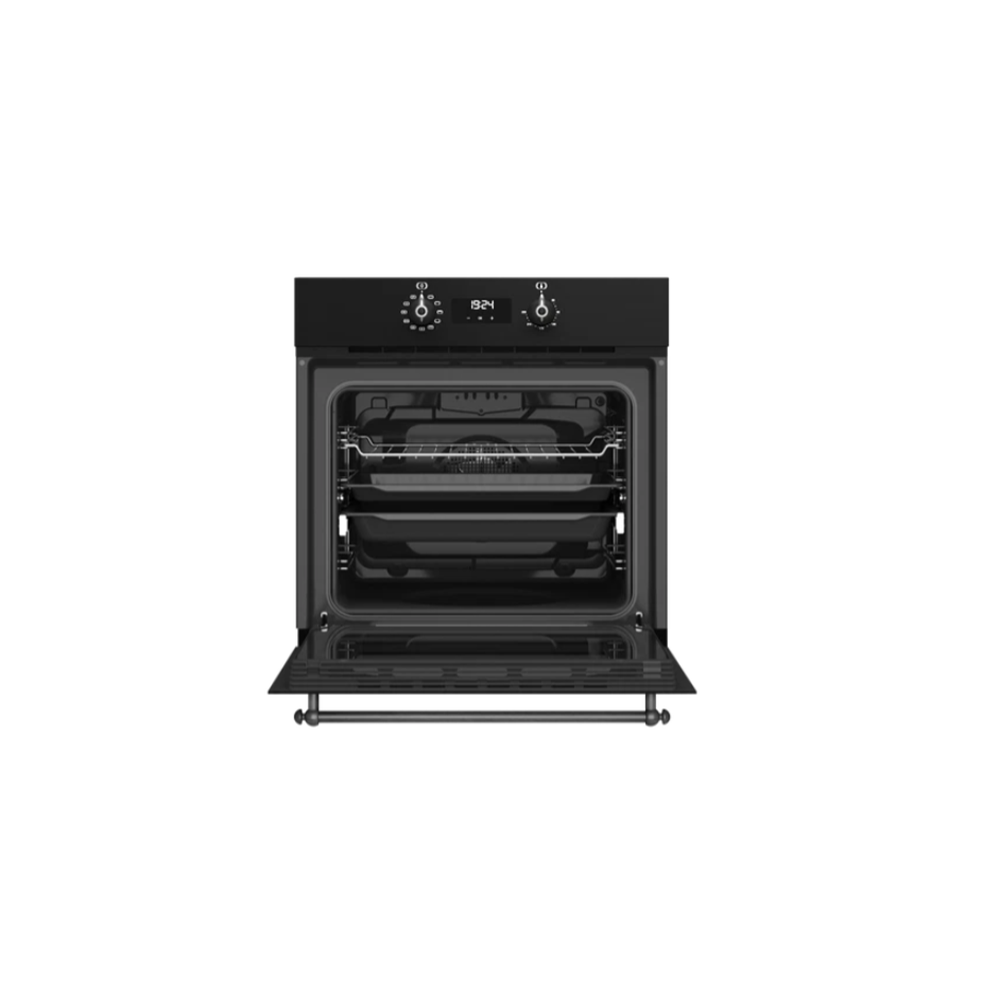 TEKA HRB 6400 ATS RUSTİK SERİ 70LT. 9 FONKSİYON ANKASTRE FIRIN ANTRASİT SİLVER