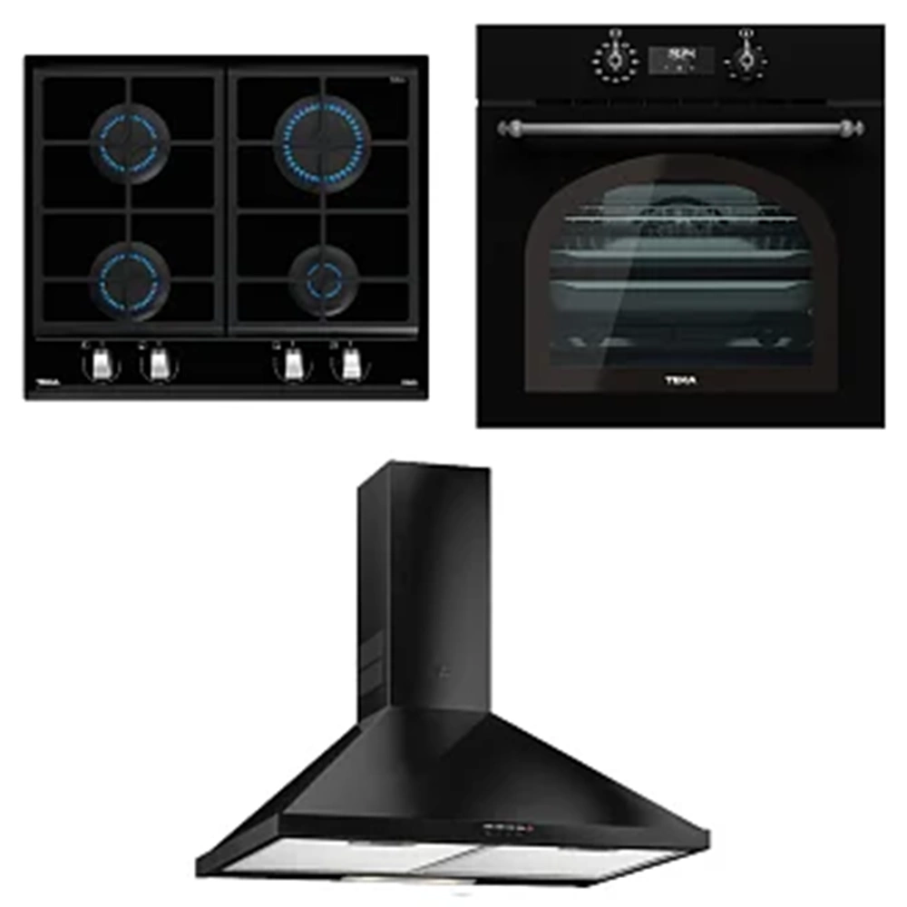 TEKA HRB 6400 ATS RUSTİK SERİ 70LT. 9 FONKSİYON ANKASTRE FIRIN ANTRASİT SİLVER