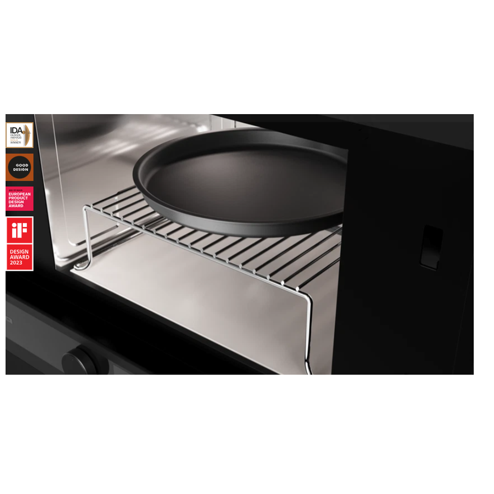 TEKA ML 82 INFINITY G1 ITALDESIGN TASARIM ANKASTRE MİKRODALGA FIRIN MATT BLACK GLASS