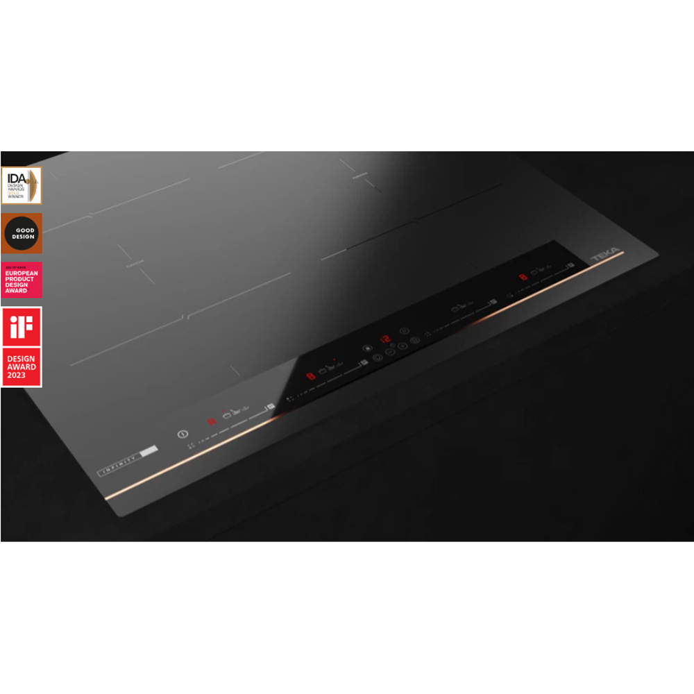 TEKA IBF 64 INFINITY G1 ITALDESIGN TASARIM 60cm İNDÜKSİYON OCAK MATT BLACK GLASS