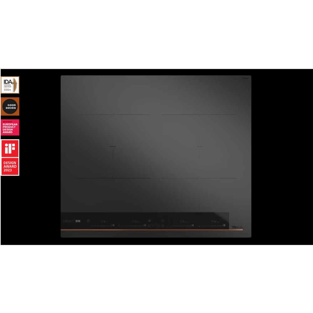 TEKA IBF 64 INFINITY G1 ITALDESIGN TASARIM 60cm İNDÜKSİYON OCAK MATT BLACK GLASS