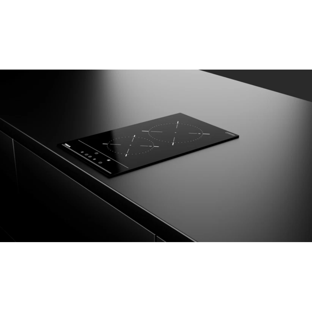 TEKA TBC 32010 TTC BK 30cm 2 GÖZ VİTROSERAMİK CAM OCAK BLACK GLASS