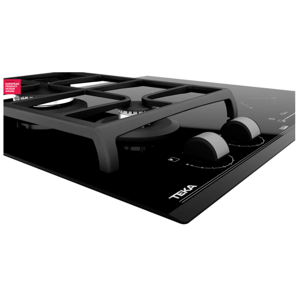 TEKA JZC 64322 BK 60cm 4GÖZ HYBRID İNDÜKSİYON+GAZ OCAK BLACK GLASS