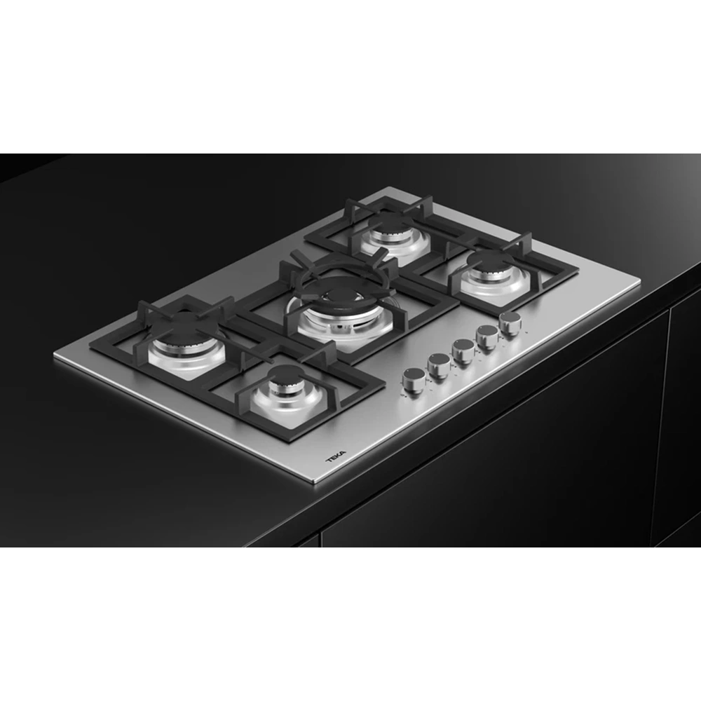 TEKA EFX 70.1 5G 75cm 5 GÖZ GAZLI PASLANMAZ ÇELİK OCAK