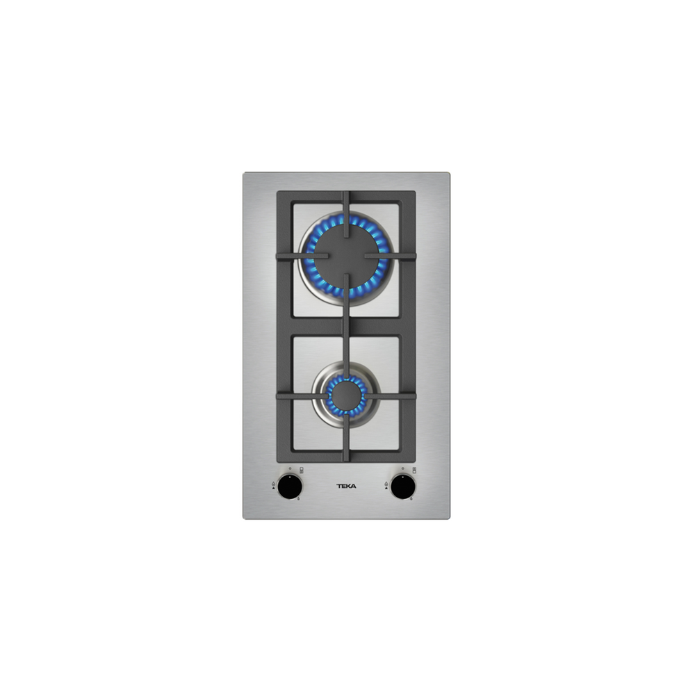 TEKA EFX 30.1 2G AI AL 30CM 2 GÖZ GAZLI ÇELİK OCAK STAINLESS STEEL