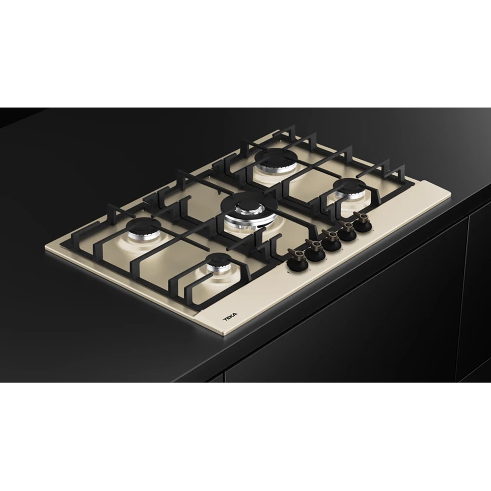 TEKA GSC 75330 RBC VN RUSTIK SERI 75cm ÇELİK OCAK VANILLA BRASS