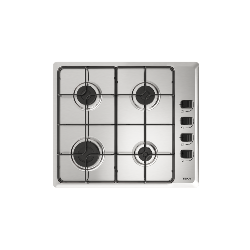 TEKA HLX 640 KBA0E IX 60cm 4 GÖZ GAZLI PASLANMAZ ÇELİK OCAK