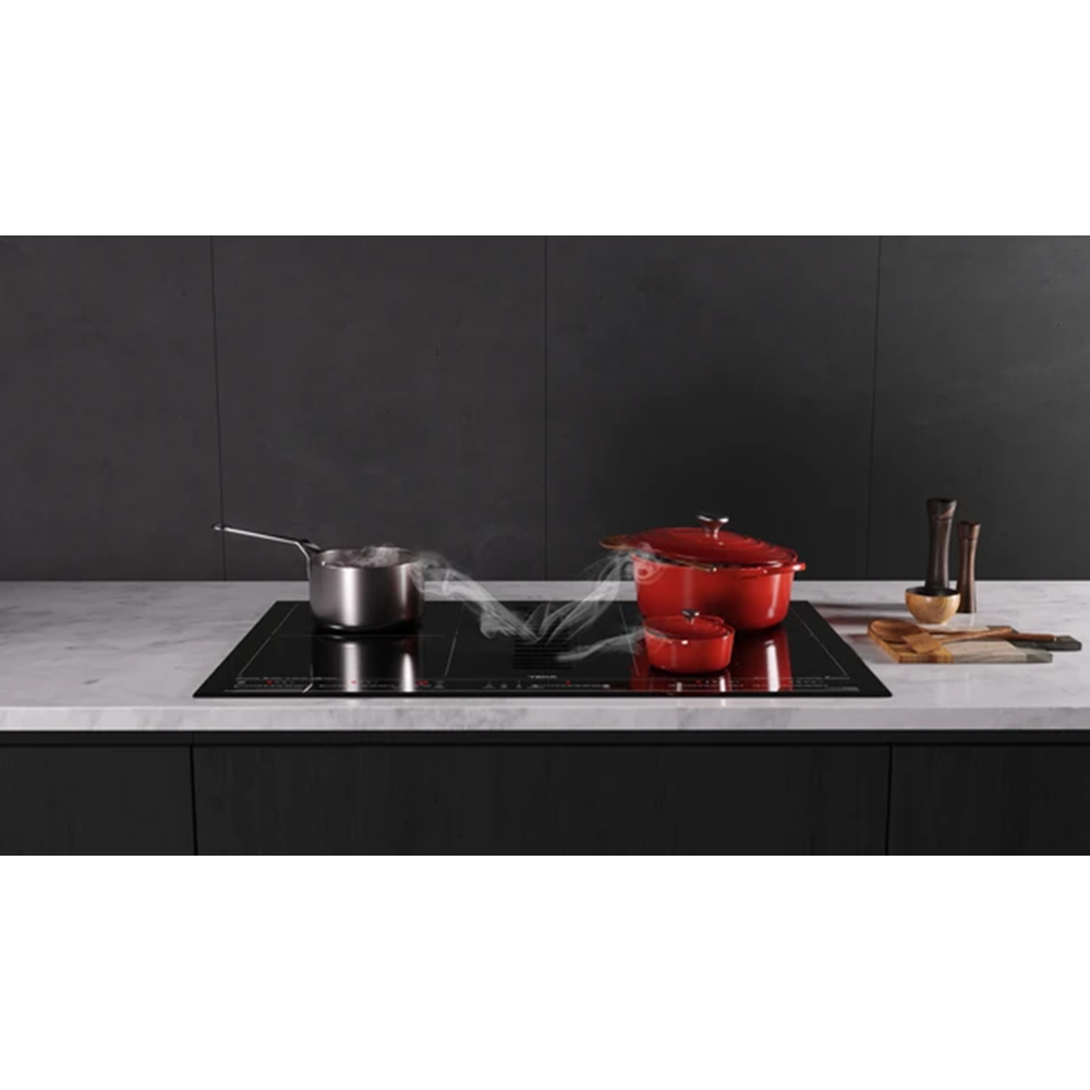 TEKA AFF 87601 MST 80cm ENTEGRE DAVLUMBAZLI İNDÜKSİYON OCAK