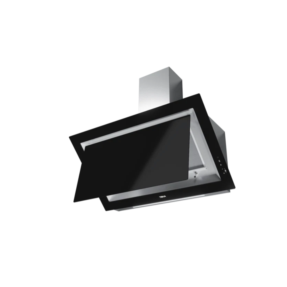 TEKA DLV 98660 BK 90CM 696 m3/h ÇEKİŞLİ SİYAH CAM DAVLUMBAZ