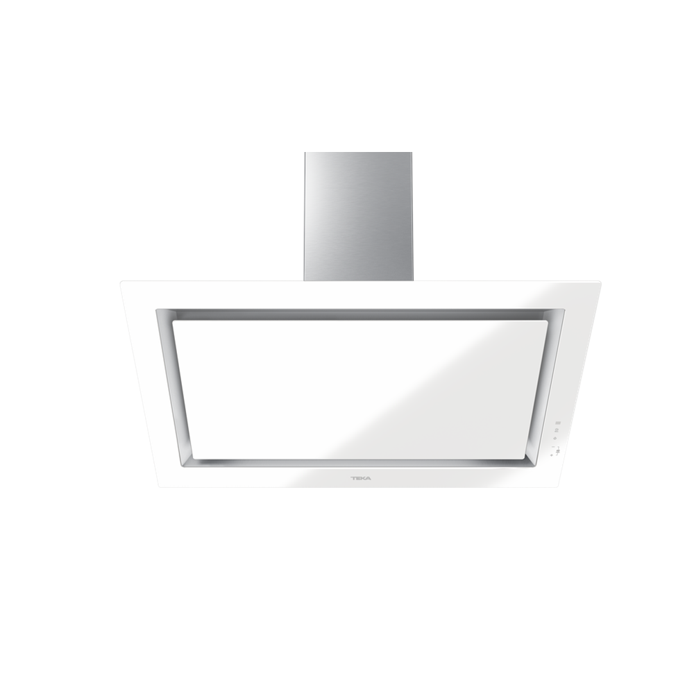 TEKA DLV 98660 TOS WH 90CM 696 m3/h ÇEKİŞLİ DAVLUMBAZ MARBLE WHITE GLASS