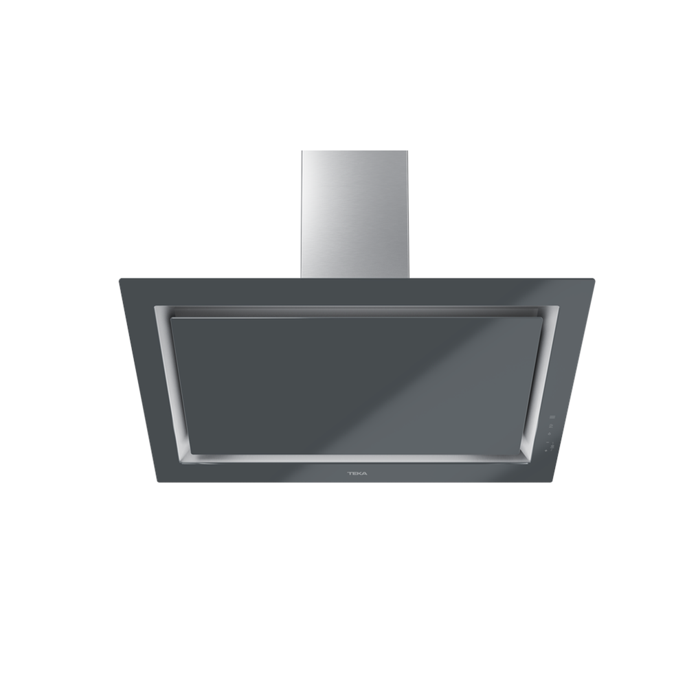 TEKA DLV 98660 TOS ST 90CM 696 m3/h ÇEKİŞLİ DAVLUMBAZ STONE GREY GLASS
