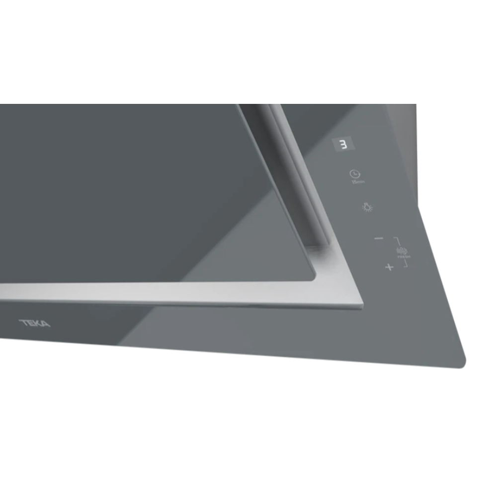 TEKA DLV 98660 TOS ST 90CM 696 m3/h ÇEKİŞLİ DAVLUMBAZ STONE GREY GLASS