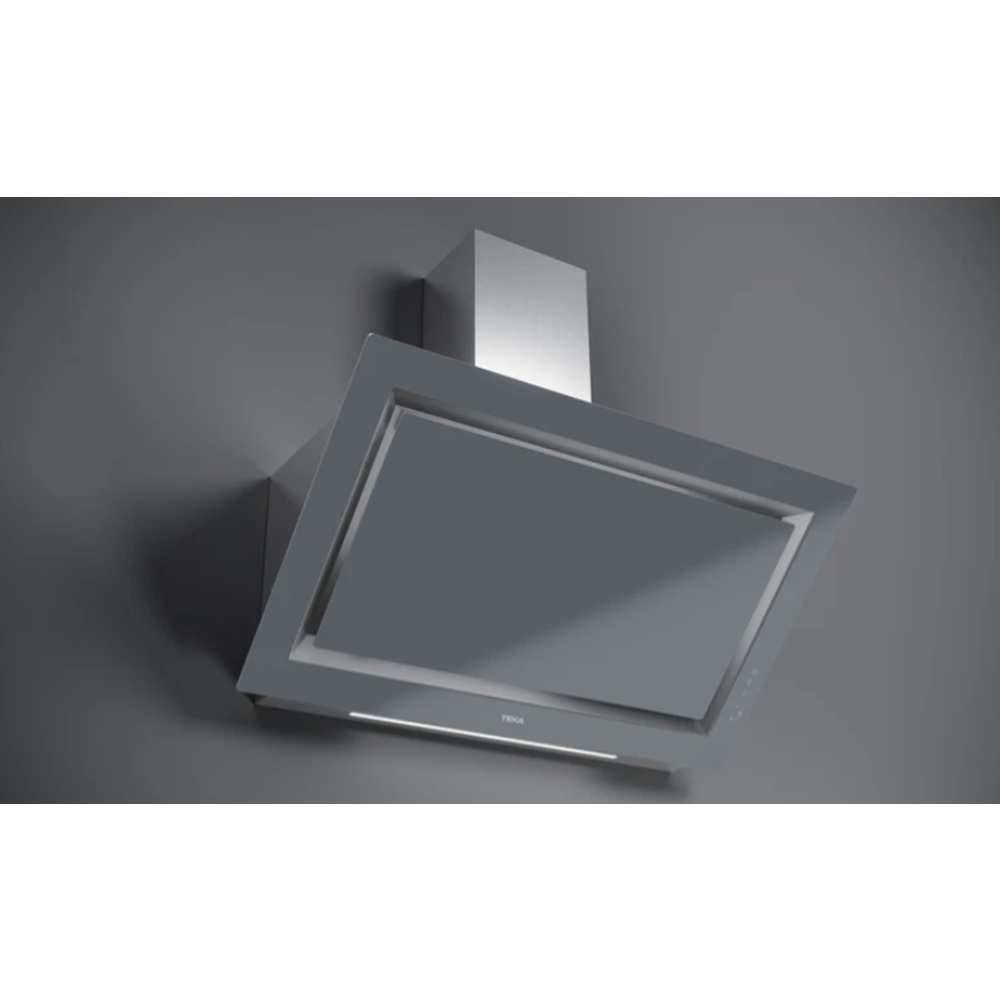 TEKA DLV 98660 TOS ST 90CM 696 m3/h ÇEKİŞLİ DAVLUMBAZ STONE GREY GLASS