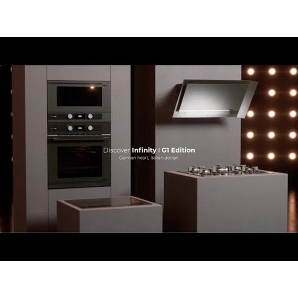 TEKA DVI 88 INFINITY G1 ITALDESIGN SERİ 80CM 800 m3/h ÇEKİŞLİ DAVLUMBAZ