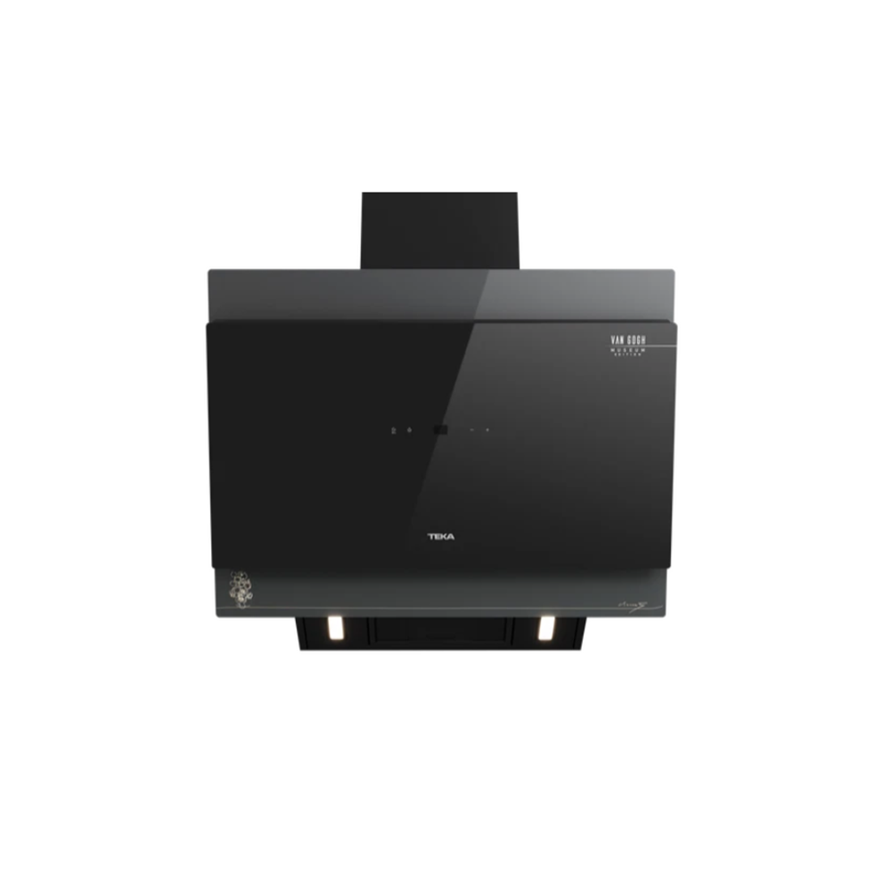 TEKA DVT 68660 TOS Van Gogh ÖZEL SERİ 60CM 698m3/h ÇEKİŞLİ SİYAH CAM DAVLUMBAZ