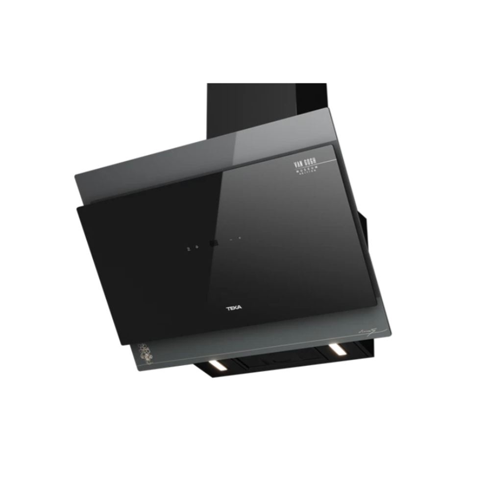 TEKA DVT 68660 TOS Van Gogh ÖZEL SERİ 60CM 698m3/h ÇEKİŞLİ SİYAH CAM DAVLUMBAZ