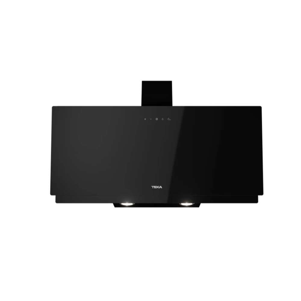 TEKA DVN 94030 TTC BK 90CM 445 m3/h ÇEKİŞLİ SİYAH CAM DAVLUMBAZ