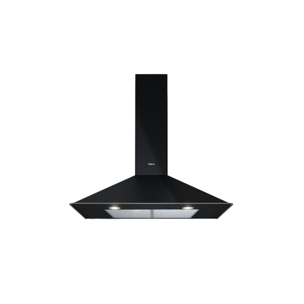 TEKA DOS 90.2 AB RUSTİK SERİ 90CM 650 m3/h ÇEKİŞLİ DAVLUMBAZ ANTRASİT BRASS