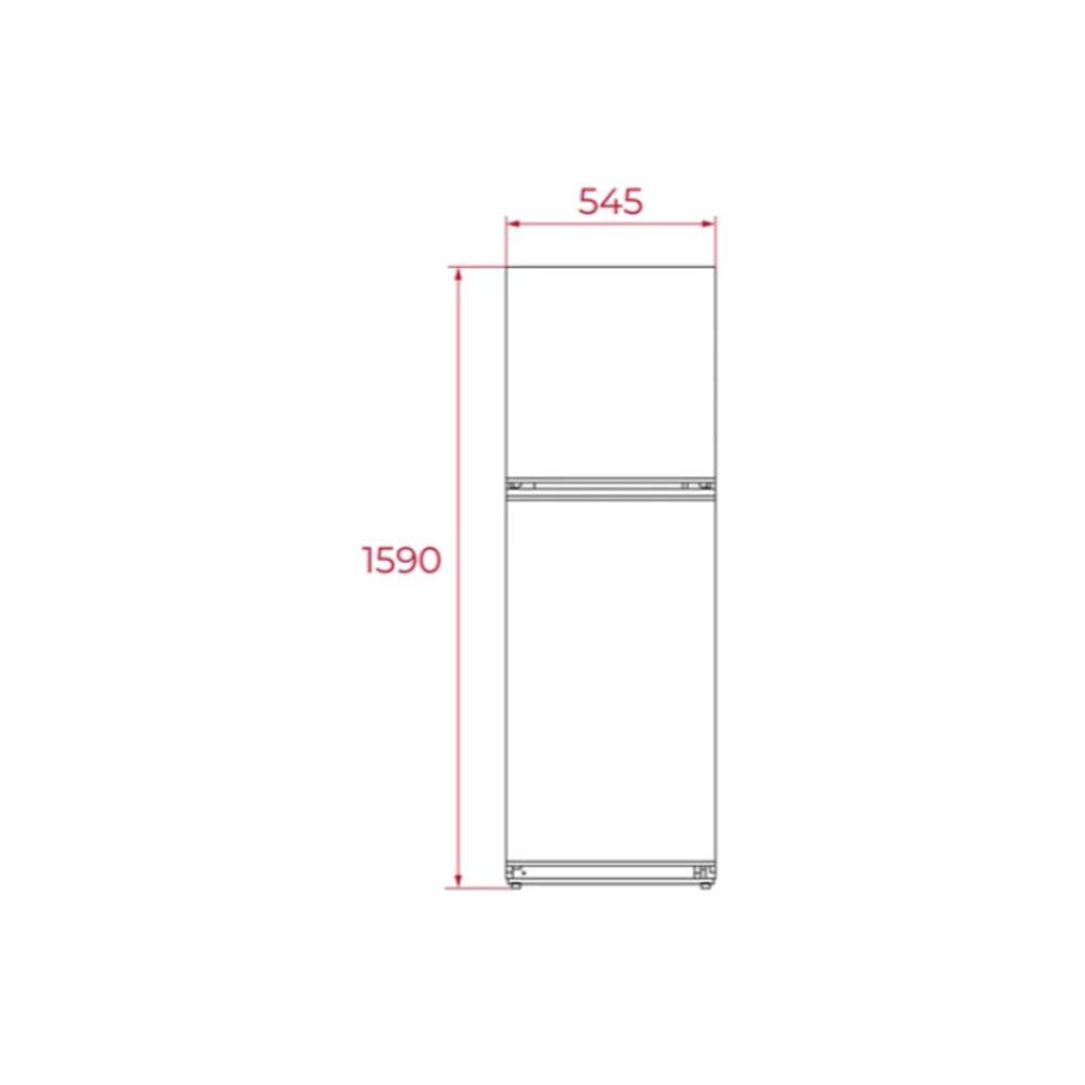 TEKA RTF 3210 WH 159cm 235LT. STATİK SOĞUTMALI SOLO BUZDOLABI