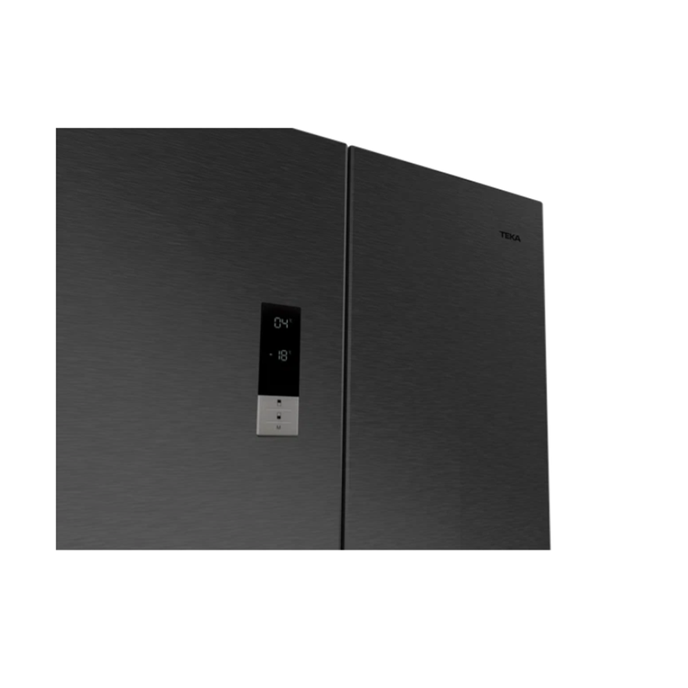 TEKA RMF 74830 DSS 83CM 487LT. 4 KAPILI GARDROP BUZDOLABI DARK INOX
