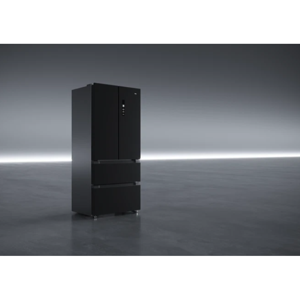 TEKA RFD 77825 GBK 83CM 520LT. FRENCHDOOR GARDROP BUZDOLABI SİYAH CAM