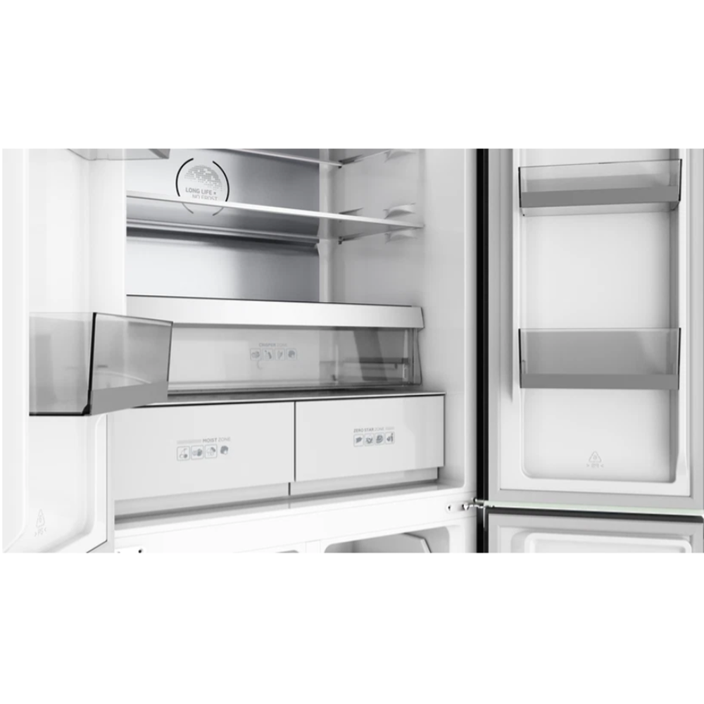 TEKA RMF 77960 DSS 90CM 550LT. NOFROST 4 KAPILI GARDROP BUZDOLABI