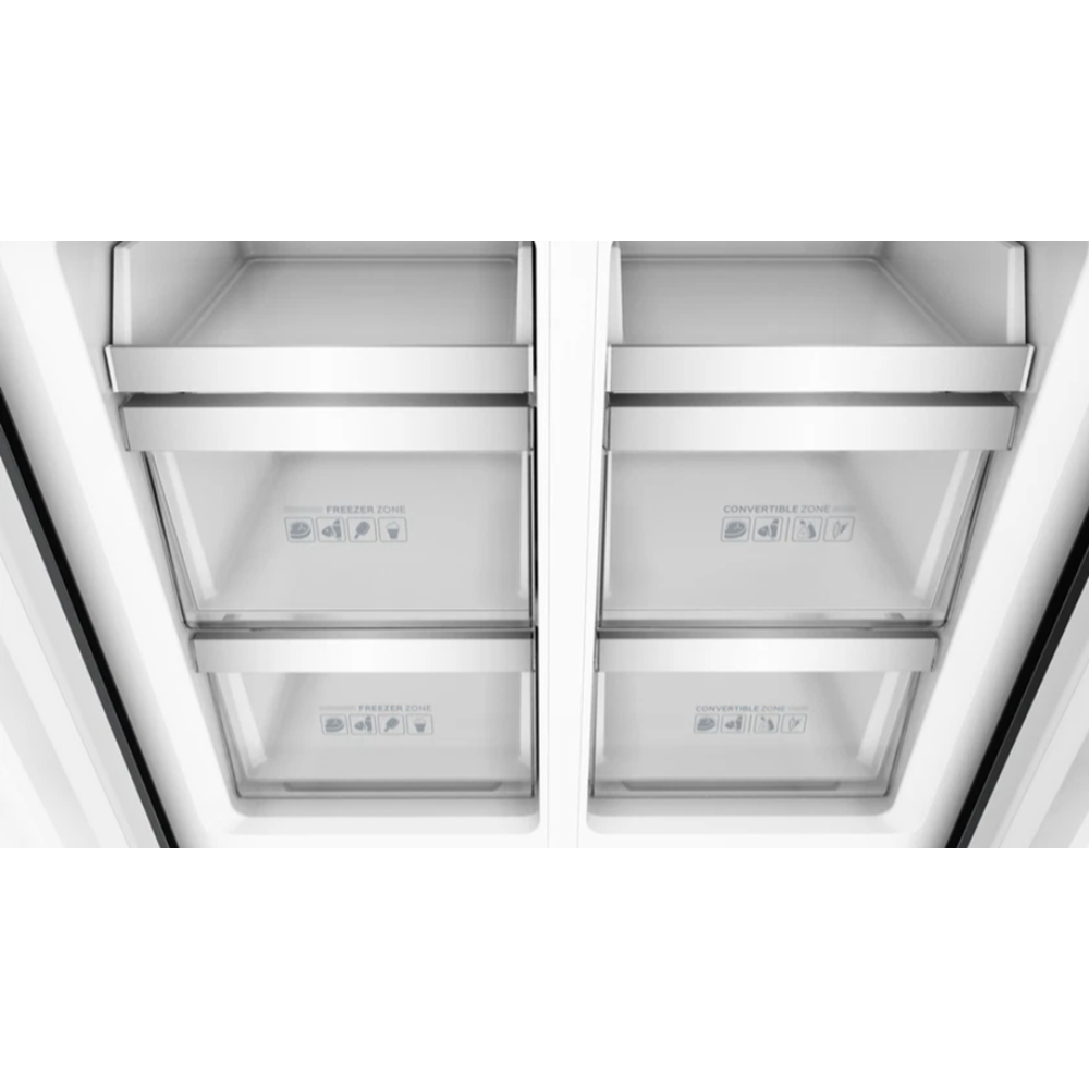 TEKA RMF 77960 DSS 90CM 550LT. NOFROST 4 KAPILI GARDROP BUZDOLABI