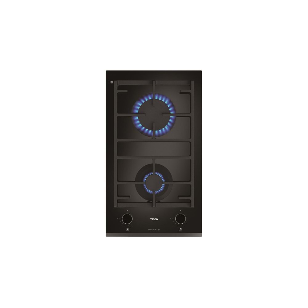 TEKA CGW LUX 30.1 2G AI AL 30cm 2 GÖZ SİYAH CAM OCAK