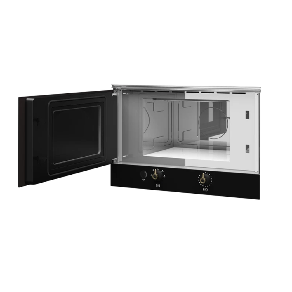 TEKA MWR 22 BI AT RUSTİK SERİ 22LT. ANKASTRE MİKRODALGA ANTRASİT BRASS