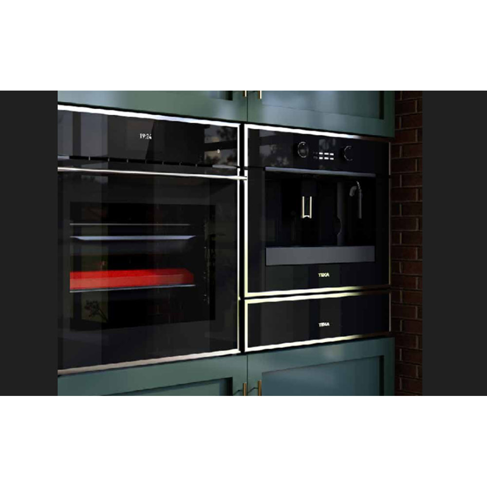TEKA CLC 855 GM BK-SS 15 BAR BASINÇ ÇEKİRDEK ANKASTRE KAHVE MAKİNESİ