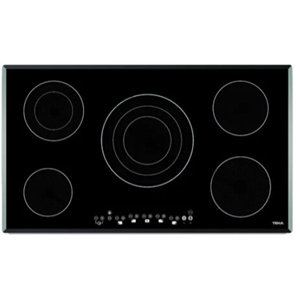 TEKA TR 951 90CM 5 GÖZ VİTROSERAMİK OCAK BLACK GLASS