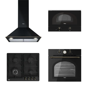 TEKA HRB 6300 AT RUSTİK SERİ 70LT. 9 FONKSİYON MULTİFONKSİYONEL FIRIN ANTRASİT BRASS