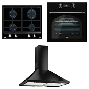 TEKA HRB 6400 ATS RUSTİK SERİ 70LT. 9 FONKSİYON ANKASTRE FIRIN ANTRASİT SİLVER