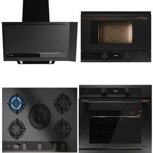 TEKA ML 82 INFINITY G1 ITALDESIGN TASARIM ANKASTRE MİKRODALGA FIRIN MATT BLACK GLASS