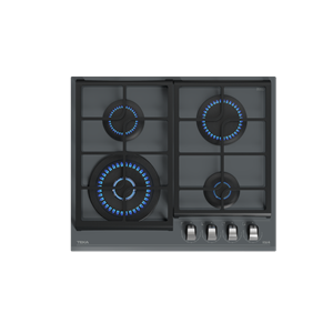 TEKA GZC 64320 ST (ME) 60CM 4 GÖZ GAZLI CAM OCAK STONE GREY GLASS