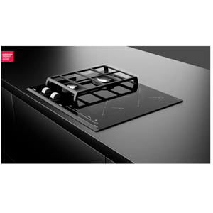 TEKA JZC 64322 BK 60cm 4GÖZ HYBRID İNDÜKSİYON+GAZ OCAK BLACK GLASS