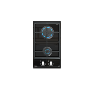 TEKA GZC 32300 XBA BK 30cm 2 GÖZ GAZLI DOMINO CAM OCAK