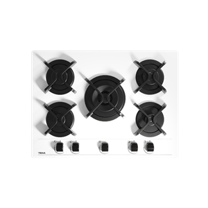 TEKA GBC 75030 KBC WH 70cm 5 GÖZ GAZLI BEYAZ CAM OCAK