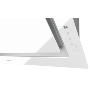TEKA DLV 98660 TOS WH 90CM 696 m3/h ÇEKİŞLİ DAVLUMBAZ MARBLE WHITE GLASS
