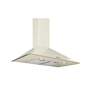 TEKA DOS 90.2 VN RUSTİK SERİ 90CM 631 m3/h ÇEKİŞLİ DAVLUMBAZ VANİLYA BRASS