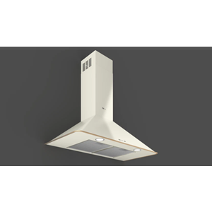 TEKA DOS 90.2 VN RUSTİK SERİ 90CM 631 m3/h ÇEKİŞLİ DAVLUMBAZ VANİLYA BRASS
