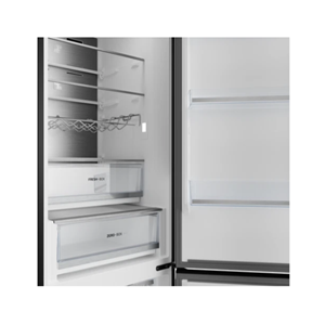 TEKA RBF 88670 Van Gogh SERİ 60CM 380LT. NOFROST SİYAH CAM BUZDOLABI