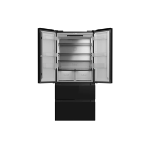 TEKA RFD 77825 GBK 83CM 520LT. FRENCHDOOR GARDROP BUZDOLABI SİYAH CAM