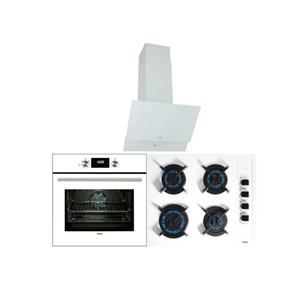 TEKA ATV 60 WH 60CM 450 m3/h ÇEKİŞLİ BEYAZ CAM DAVLUMBAZ