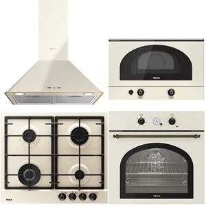 TEKA MWR 22 BI VN RUSTİK SERİ 22LT. ANKASTRE MİKRODALGA VANILLA BRASS