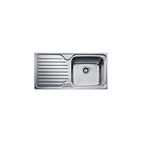 TEKA CLASSIC MAX 1000 1B 1D SAĞ DAMLALIKLI ÜST MONTAJ ÇELİK EVYE