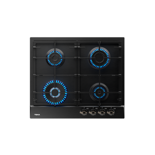 TEKA GSC 64320 RBN AT RUSTIK SERI 60cm GAZLI OCAK ANTHRACITE BRASS