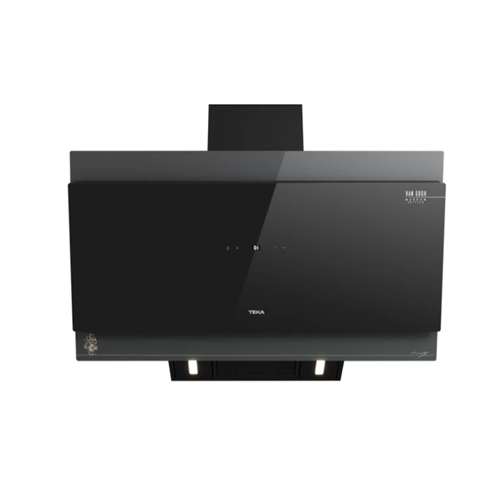 TEKA VG DVT 98660 Van Gogh ÖZEL SERİ 90CM 698m3/h ÇEKİŞLİ SİYAH CAM DAVLUMBAZ